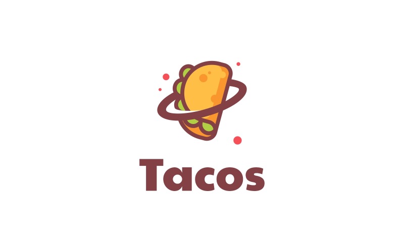 Tacos Simple Mascot Logo Style Logo Template