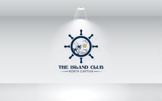 The Island Club Logo Template