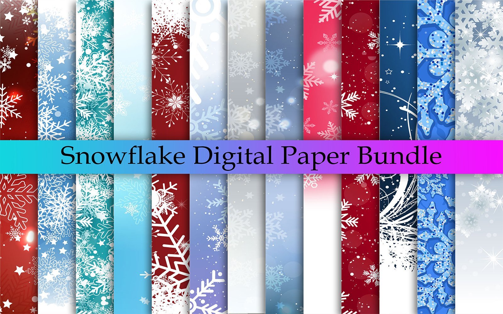 Kit Graphique #220313 Snowflake Background Divers Modles Web - Logo template Preview