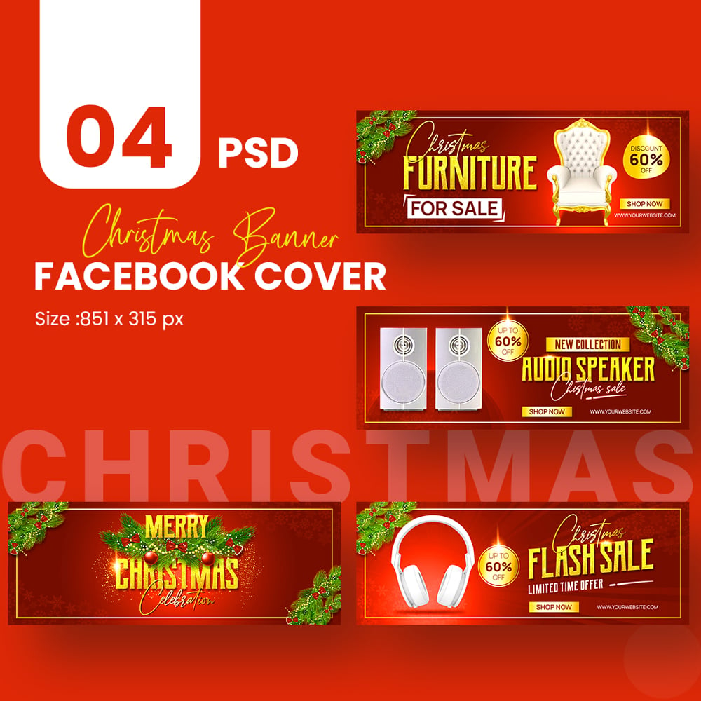 Kit Graphique #220352 Christmas Facebook Divers Modles Web - Logo template Preview