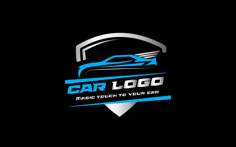 Auto Mobile Car Logo Design Vector Graphic