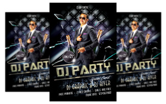 DJ Party - Flyer Template