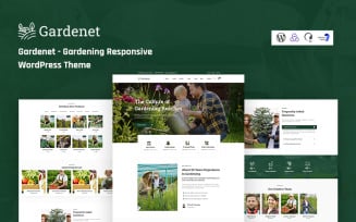 Gardenet - Gardening Responsive WordPress Theme