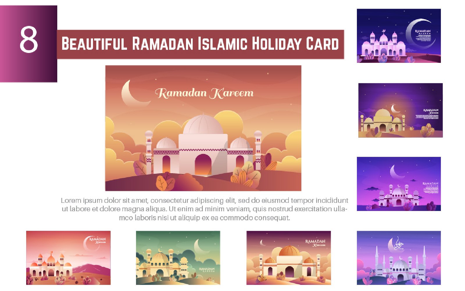 Kit Graphique #220400 Mosque Ramadan Web Design - Logo template Preview