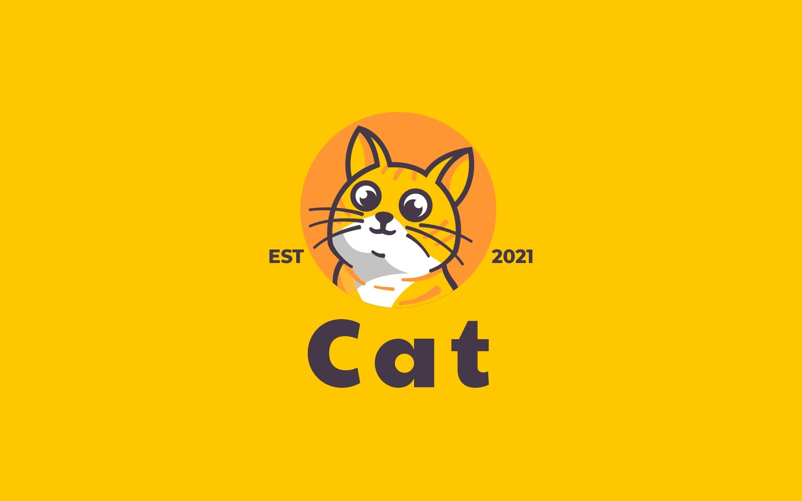 Template #220458 Meow Logo Webdesign Template - Logo template Preview