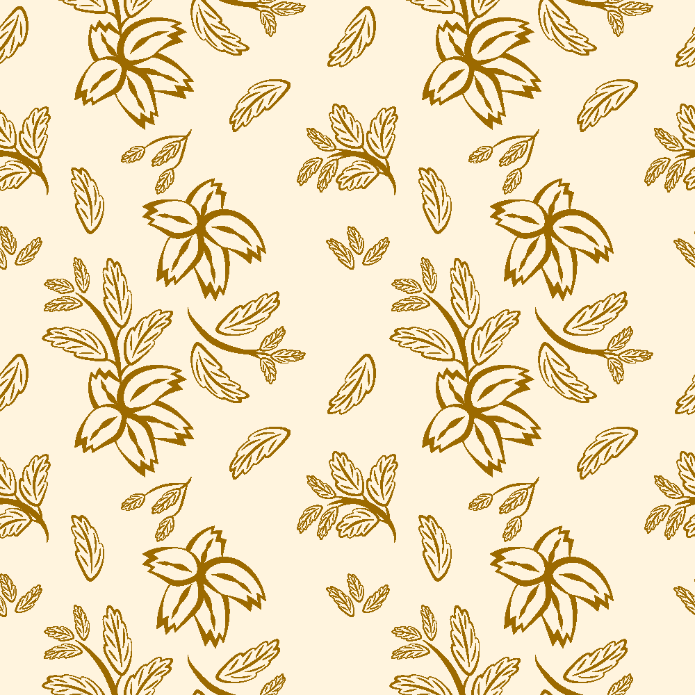Folk Flowers Print Floral Pattern Ethnic Art vcf