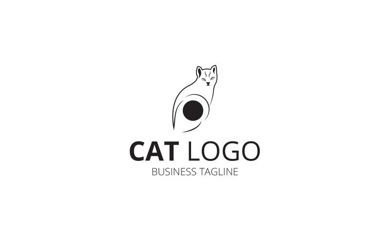 Cat Logo Design Templates Logo Template