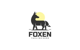 Foxen Silhouette Logo Style