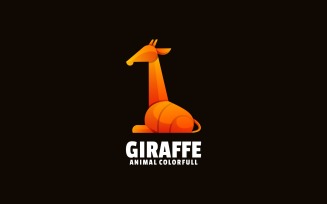 Giraffe Gradient Logo Template
