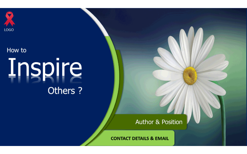 Inspire - Deep Blue - Deep Green PowerPoint Template