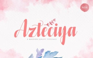 Azteciya - Handwritten Font