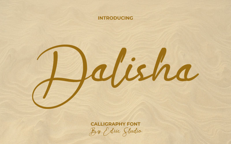 Dalisha Handwriting Script Font