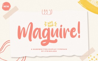 Maguire - Handwritten Font
