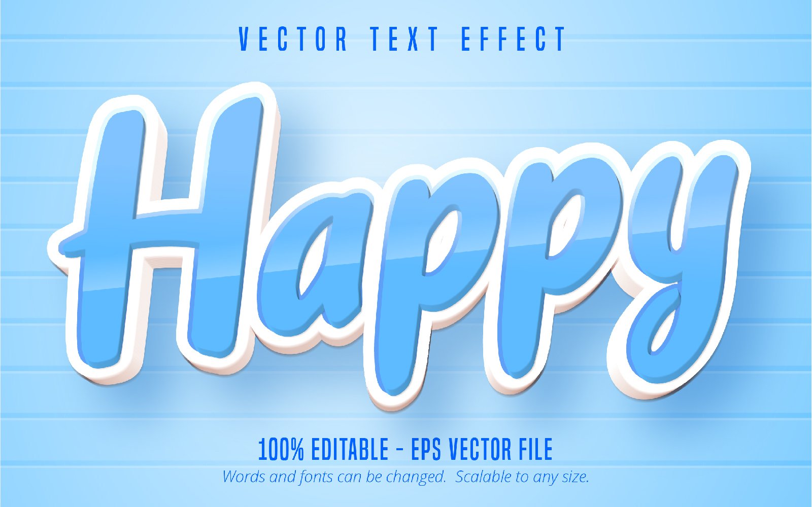 Kit Graphique #221022 Happy Bleu Divers Modles Web - Logo template Preview