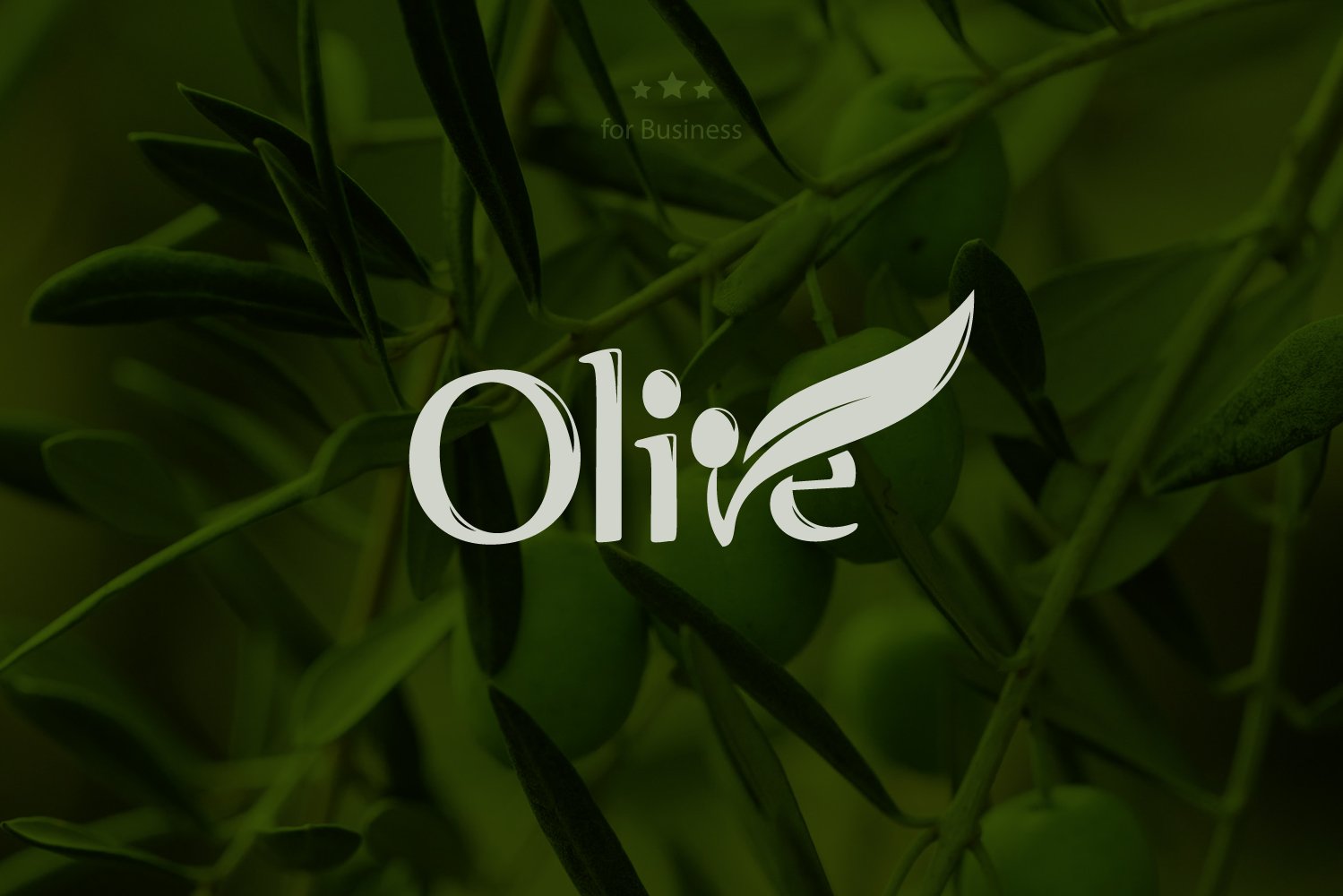 Kit Graphique #221123 Olive Logo Divers Modles Web - Logo template Preview