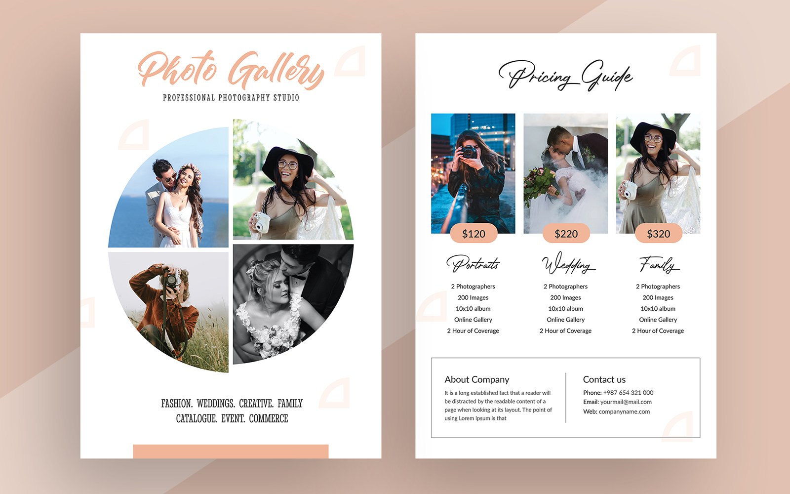 Template #221151 Photography Flyer Webdesign Template - Logo template Preview