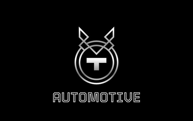 Abstract Symbol Automotive T Logo Logo Template