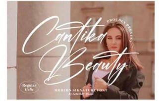 Cantika Beauty Font - Cantika Beauty Font