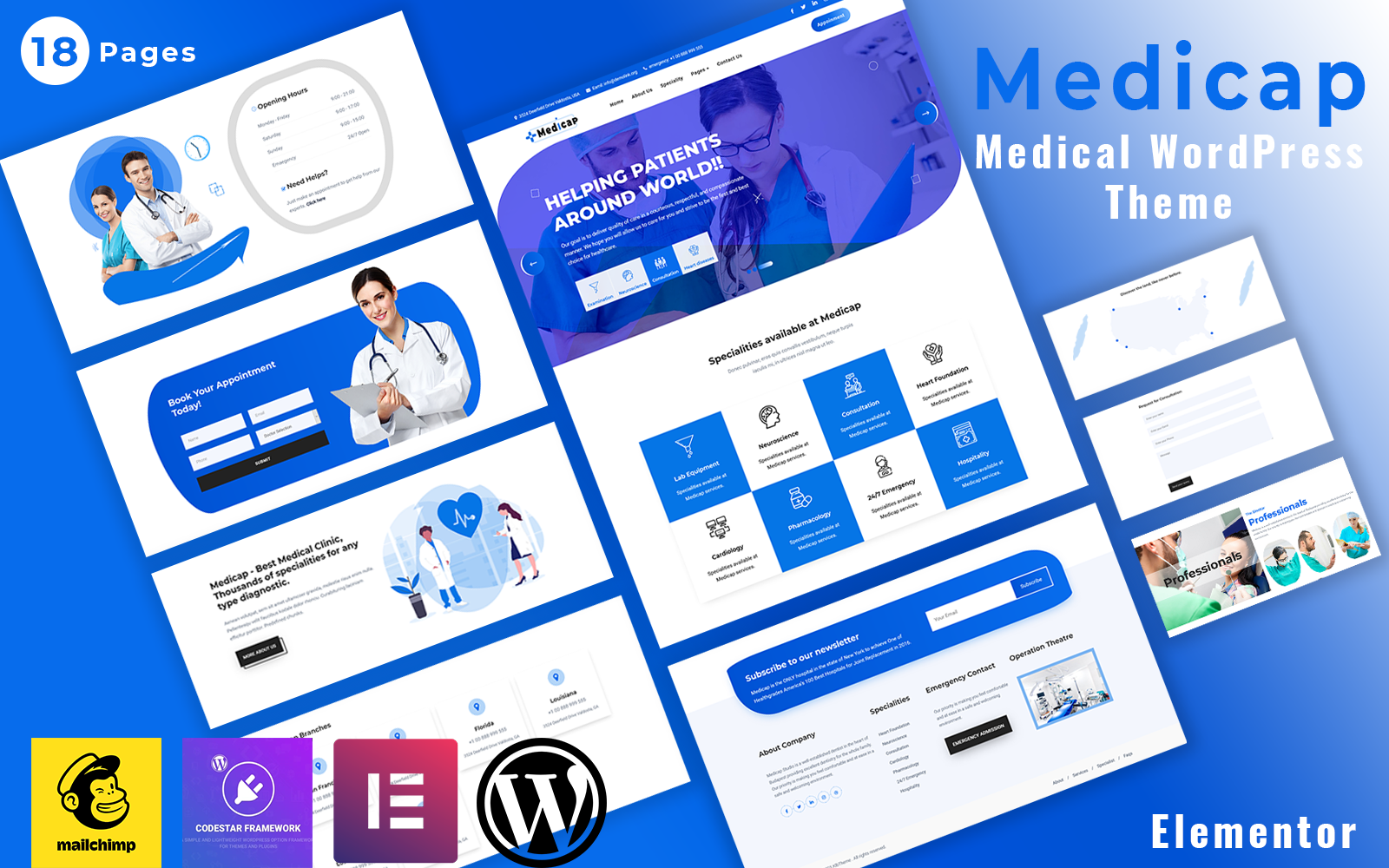 Medicap - Medical WordPress Elementor Theme