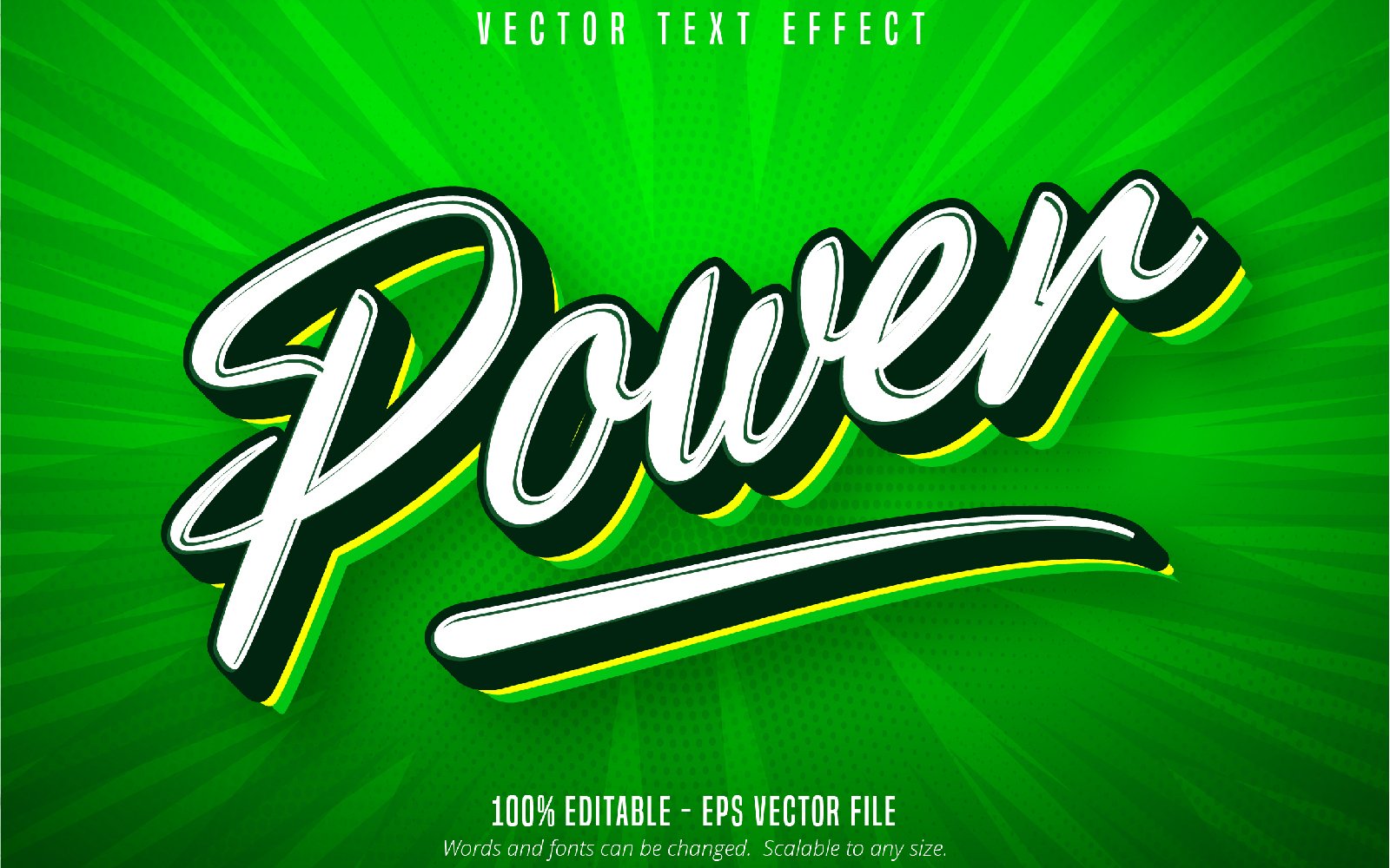 Kit Graphique #221434 Power Vert Divers Modles Web - Logo template Preview