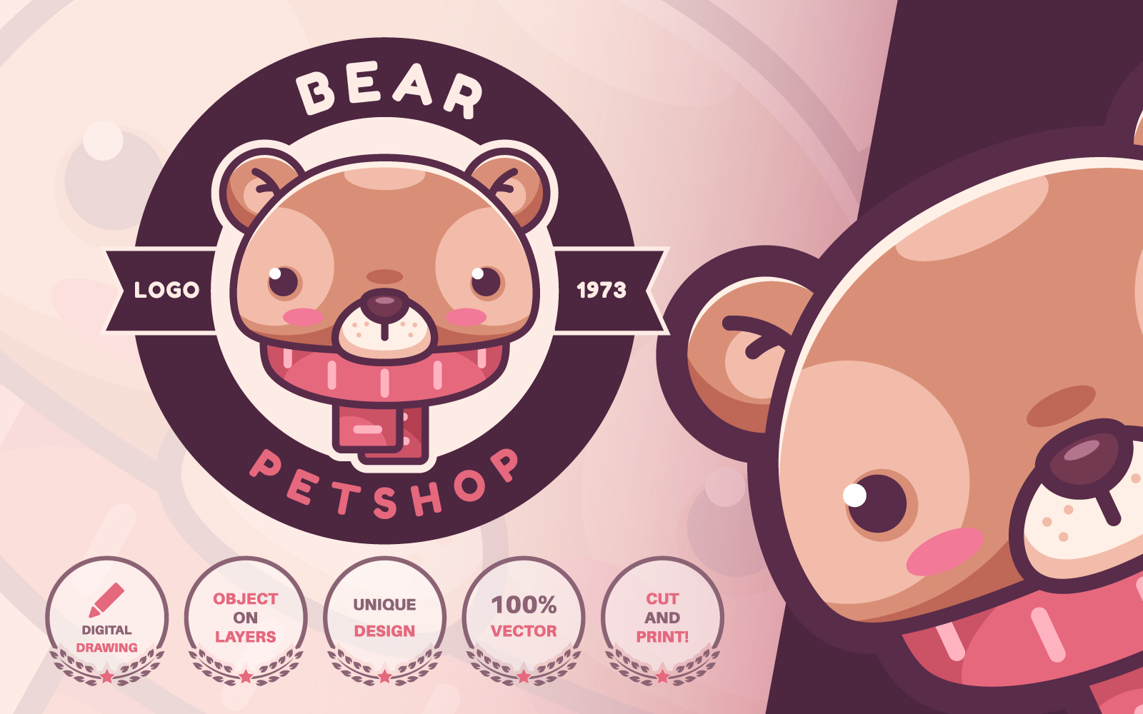 Kit Graphique #221570 Caractere Sticker Web Design - Logo template Preview