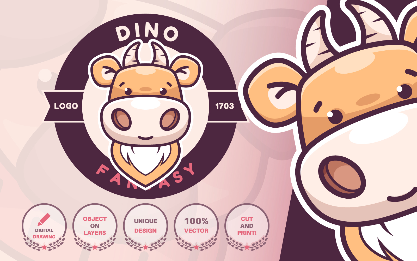 Kit Graphique #221578 Caractere Sticker Web Design - Logo template Preview