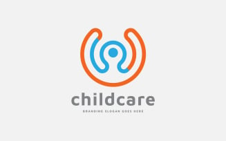 Child Care Organization Logo Template