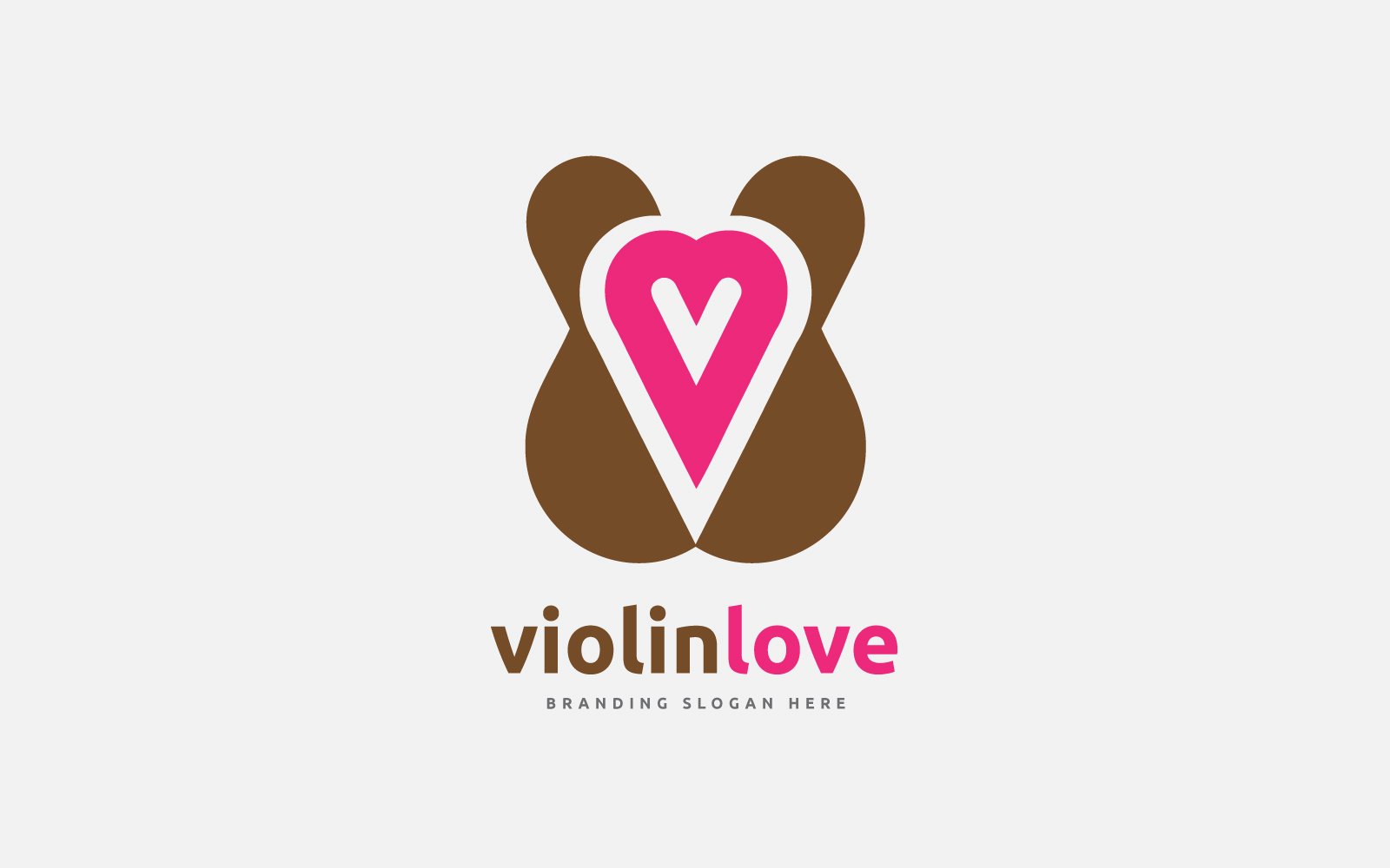 Template #221683 Violin Love Webdesign Template - Logo template Preview
