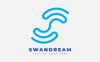 Swan - S Logotype Template