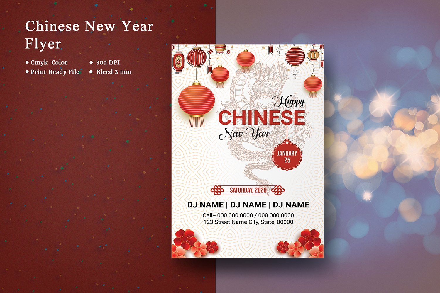 Template #221854 New Year Webdesign Template - Logo template Preview