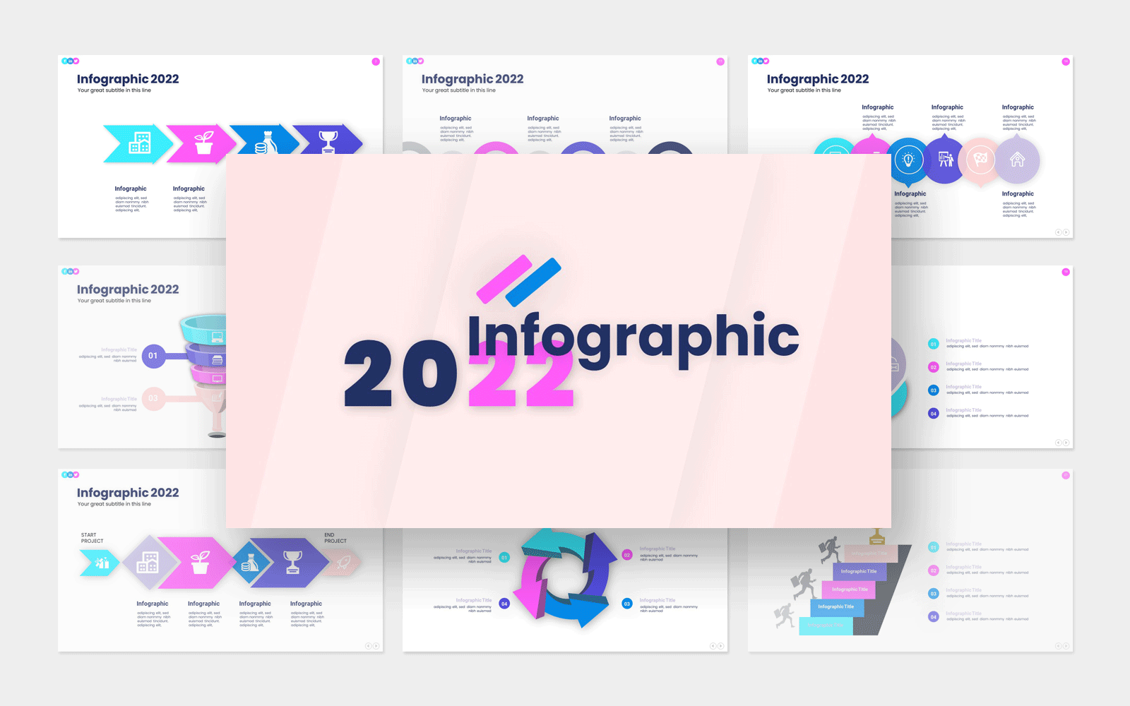 2022 Best Infographic PowerPoint Template