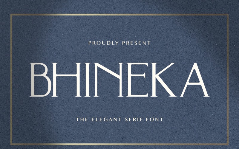 BHINEKA - Elegant Serif Font