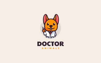 Doctor Cartoon Character Logo