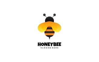 Honeybee Gradient Logo Style