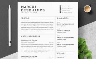 Margot / Clean Resume Template