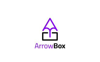 Arrow Box - Dual Meaning Logo