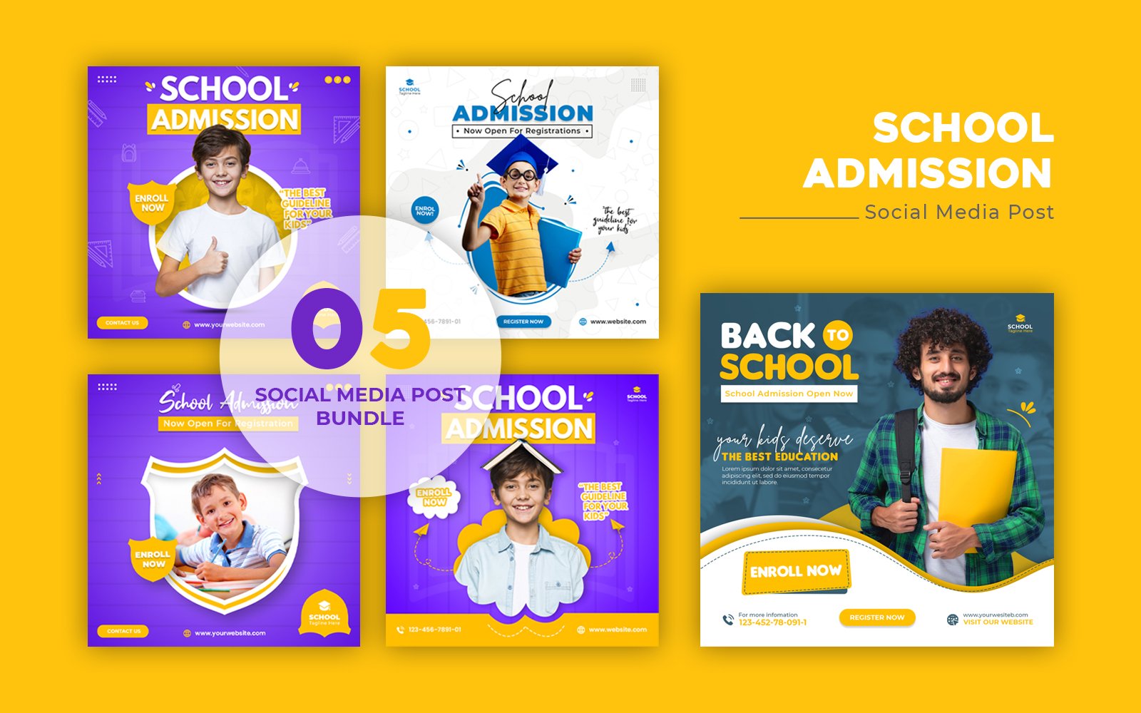 Template #222161 Media Postinstagram Webdesign Template - Logo template Preview