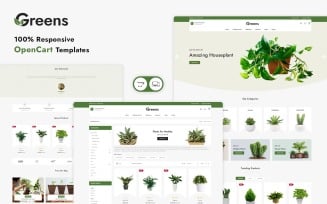 Greens - Ecommerce OpenCart Template