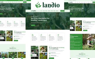 Landio - Gardening And Landscaping HTML5 Template