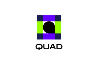 Modern Q Flat Letter Logo Design