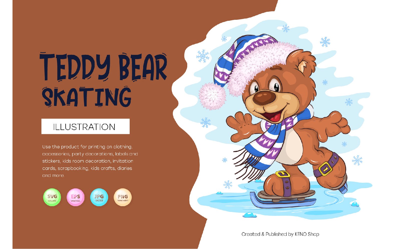 Kit Graphique #222204 Teddy Bear Divers Modles Web - Logo template Preview