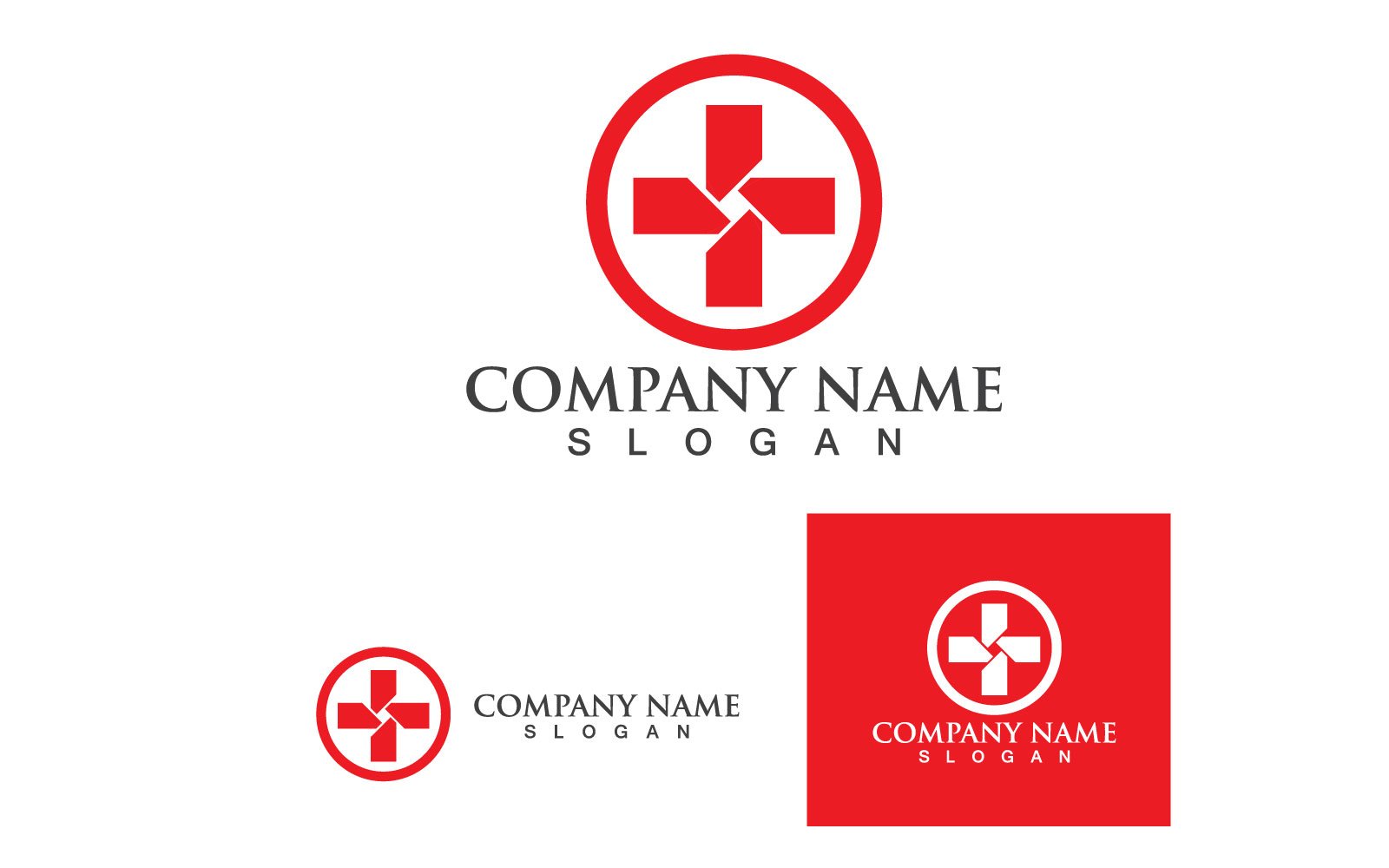 Kit Graphique #222323 Hospital Logo Divers Modles Web - Logo template Preview