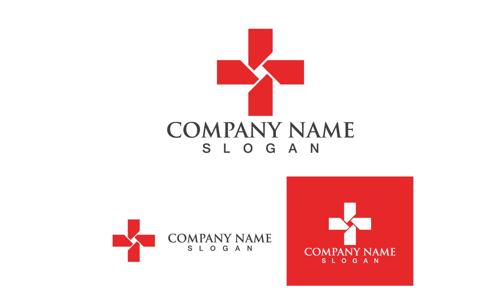 Kit Graphique #222332 Hospital Logo Divers Modles Web - Logo template Preview