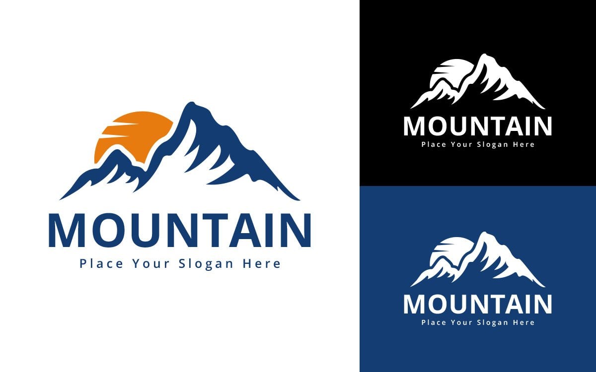 Kit Graphique #222340 Mountain Logo Divers Modles Web - Logo template Preview