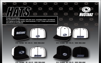 Baseball Hats Product Sheet by NuStarz Sports