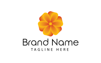 Multi Floral Fashion Brand Logo Template
