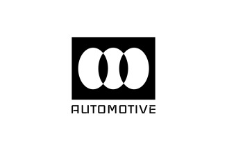 Round Abstract Automotive Badge Logo