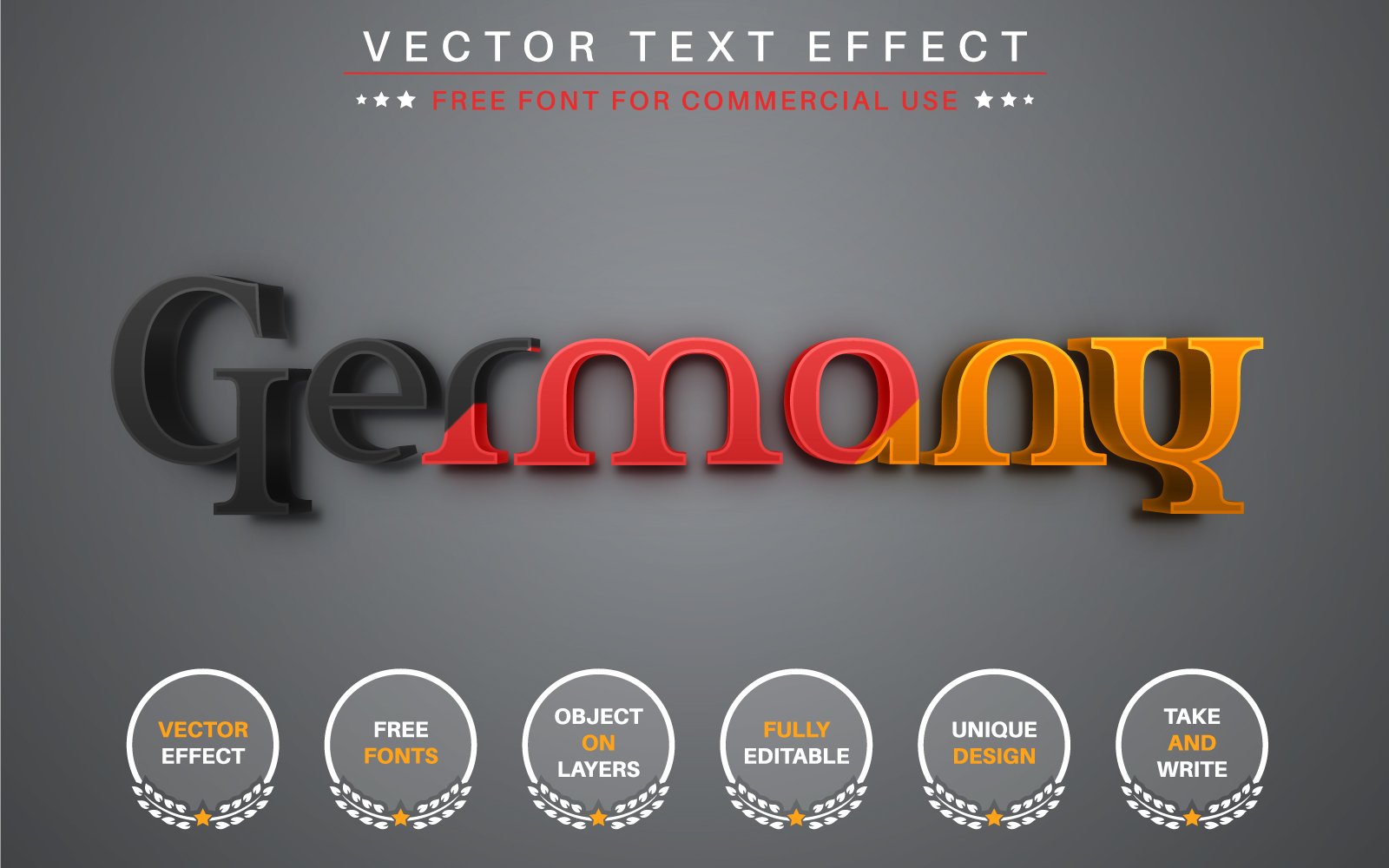 Template #222584 Effectfont Styleeditable Webdesign Template - Logo template Preview