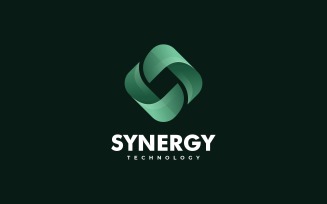 Synergy Gradient Logo Template
