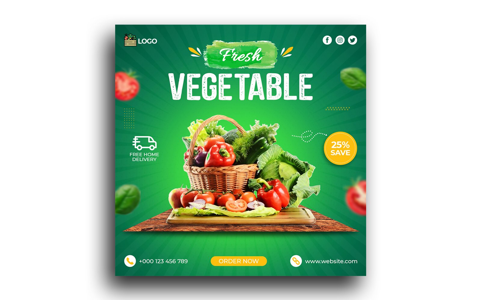 Kit Graphique #222609 Vegetable Frais Divers Modles Web - Logo template Preview